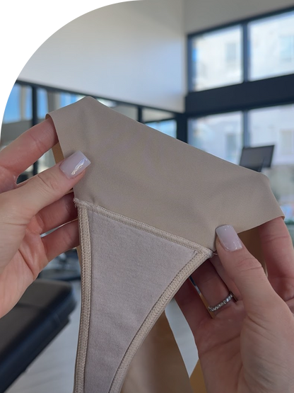 Invisible Camel Toe Thong High Rise