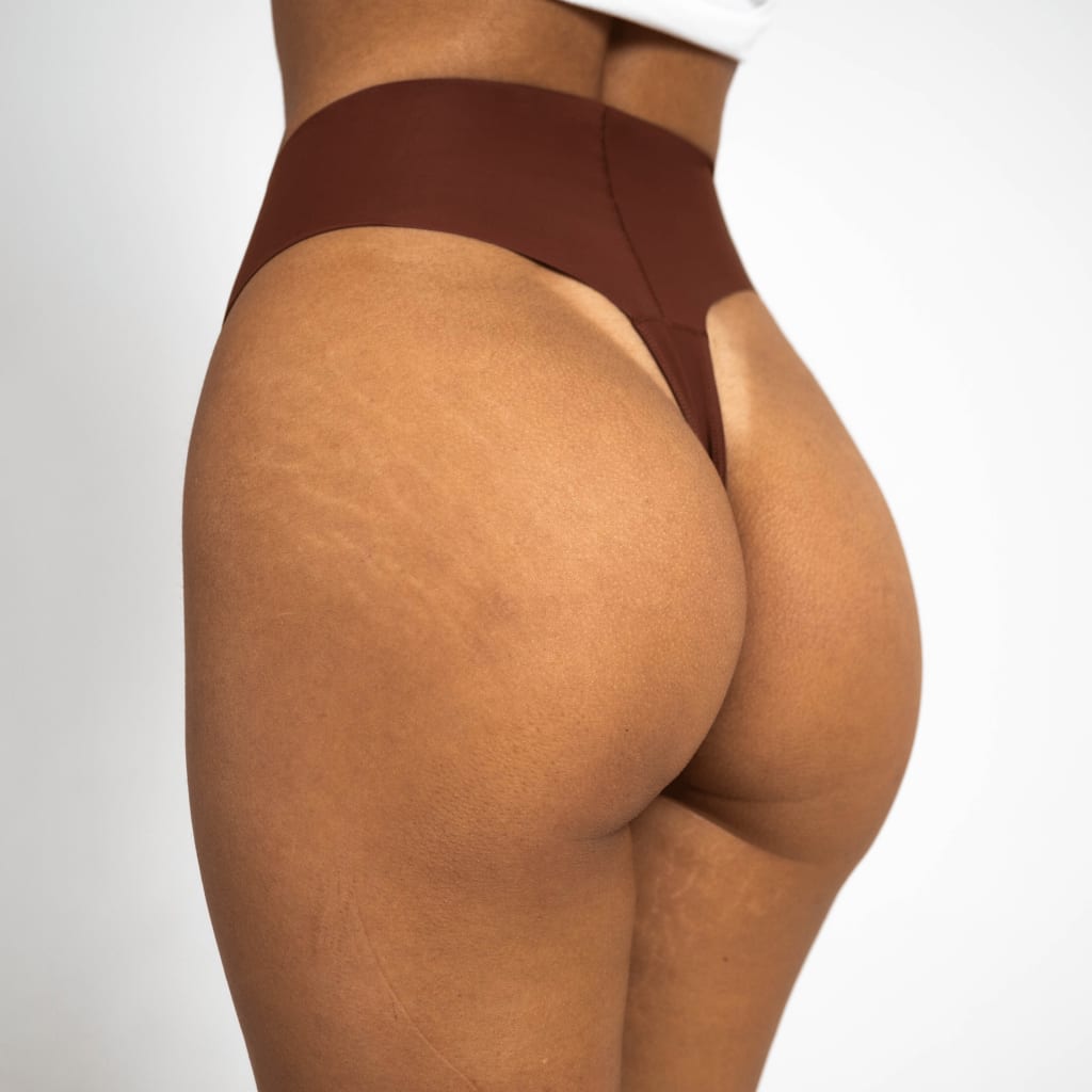Invisible Camel Toe Thong High Rise