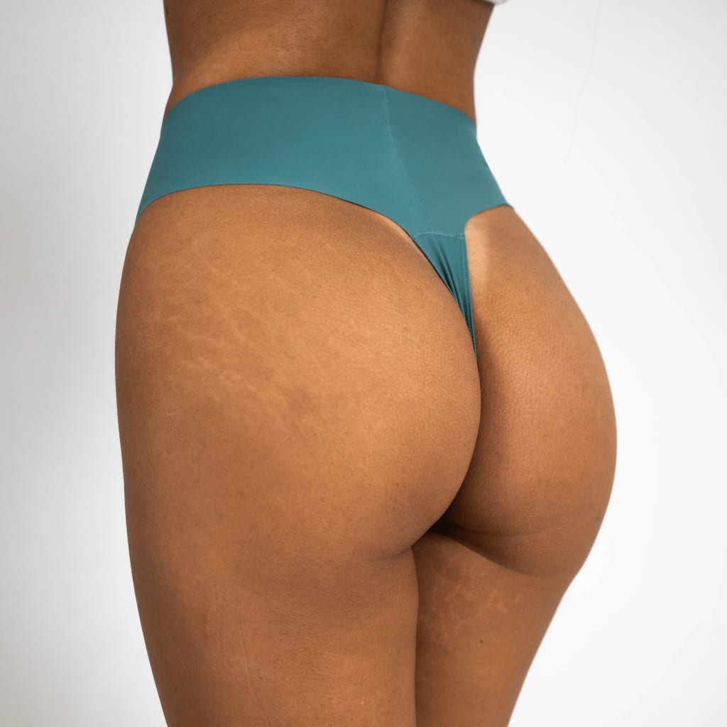 Invisible Camel Toe Thong High Rise