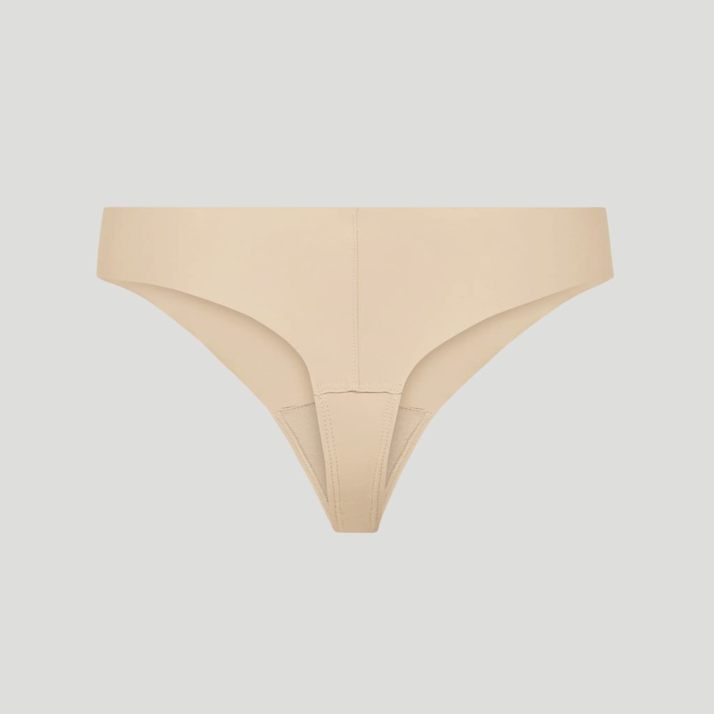 Invisible Camel Toe Thong High Rise