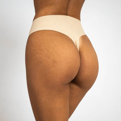 Invisible Camel Toe Thong High Rise