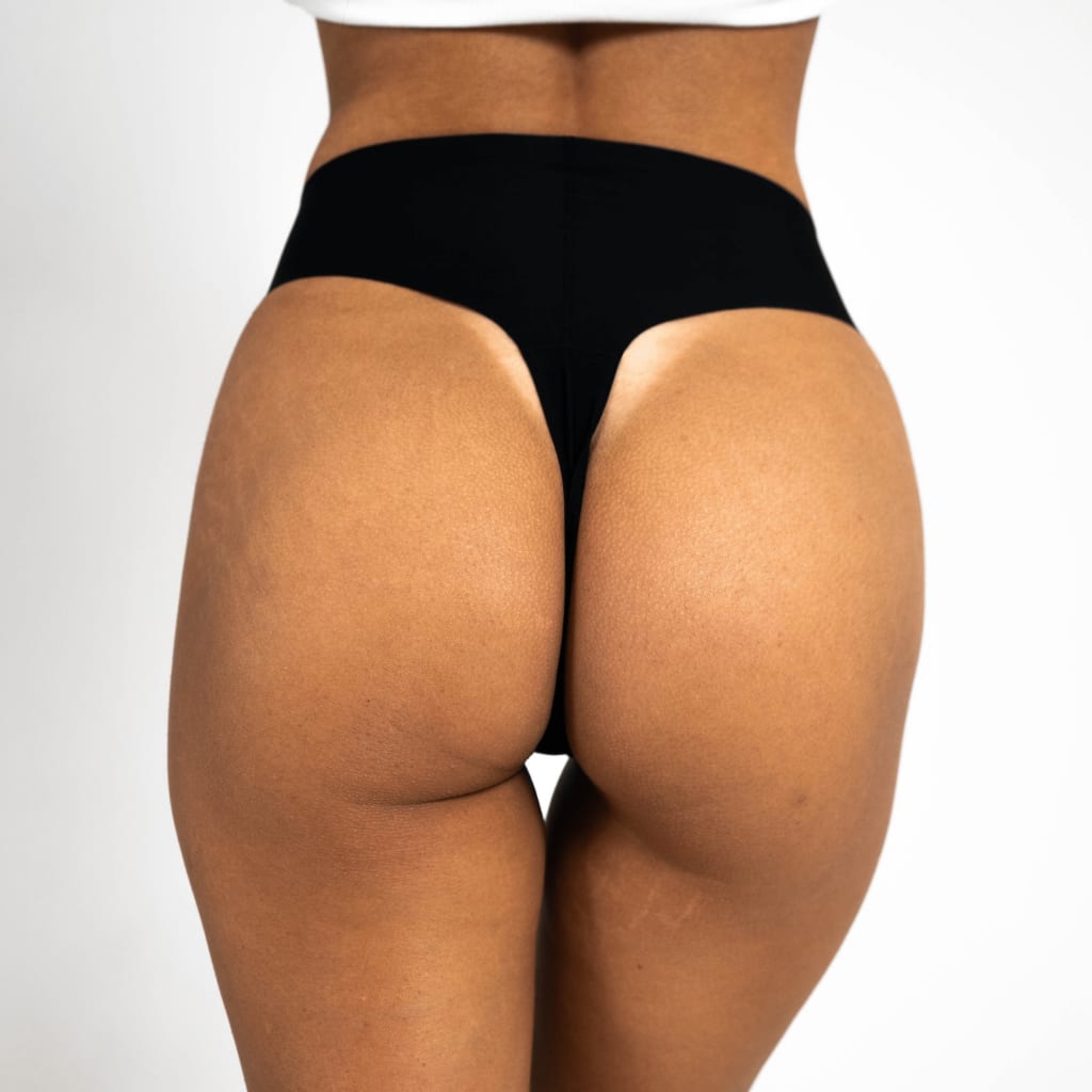 Invisible Camel Toe Thong High Rise